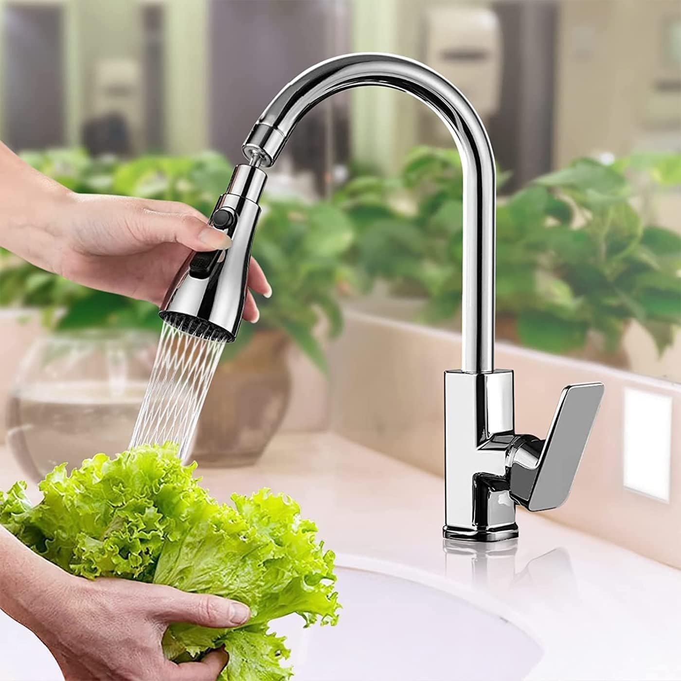 TEKCOOL Tap Extender for Kitchen Sink, Flexible Faucet with Tap Extension for Convenient Use - Itsmygadgets