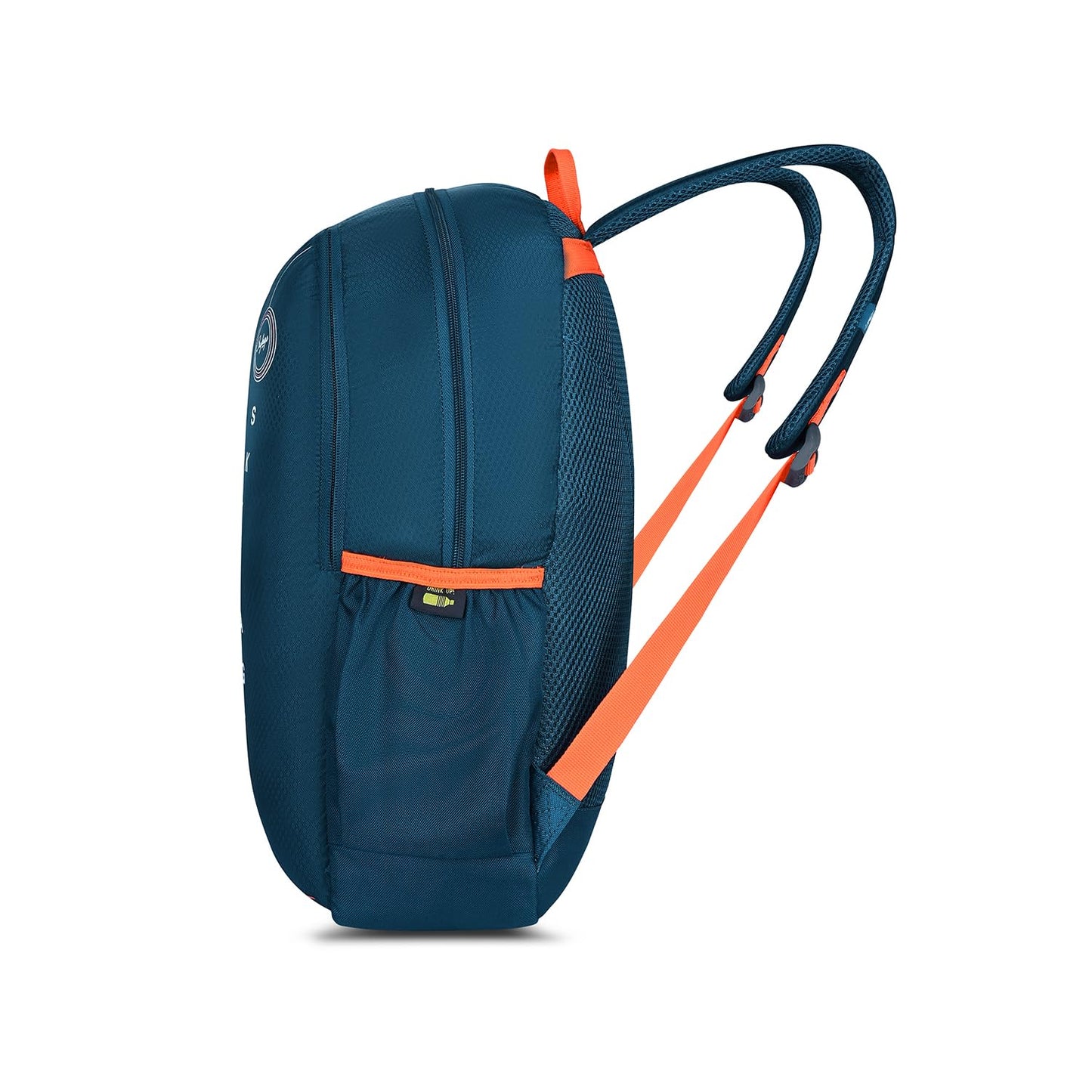 Skybags Unisex Brat 20L Premium Polyester Adjustable Straps 4 Compartment Backpack (E) Navy - Itsmygadgets