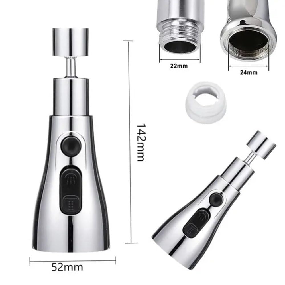 TEKCOOL Tap Extender for Kitchen Sink, Flexible Faucet with Tap Extension for Convenient Use - Itsmygadgets