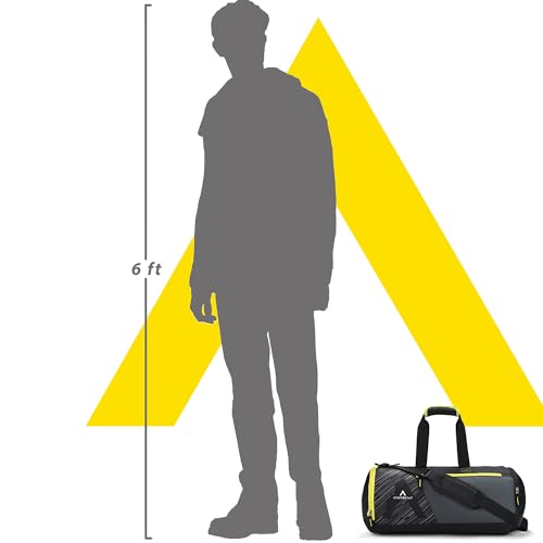 Aristrocrat Beast Polyester 48cm Gym Duffle Bag for Men and Women with Multiple Pockets and Separate Shoe Compartment for Travel, Sports and Workouts - Itsmygadgets