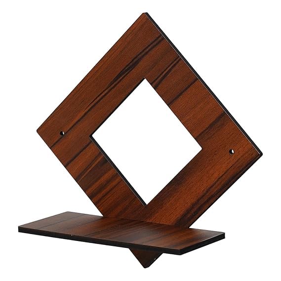 Placid & Co. Wooden Wall Shelf – Floating Display Rack for Home Décor - Itsmygadgets