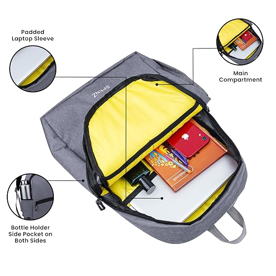 Mini Laptop Backpack for School India – Saffron SPENZ - Itsmygadgets