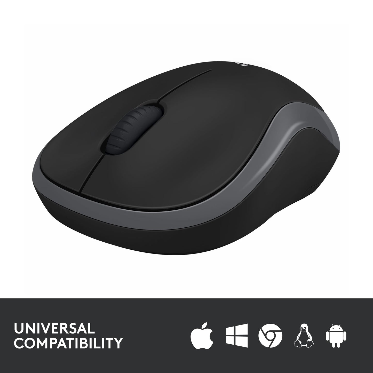 Logitech M186 Wireless Mouse, 2.4GHz with USB Mini Receiver, 12-Month Battery Life, 1000 DPI Optical Tracking, Ambidextrous, Compatible with PC, Mac, Laptop - Itsmygadgets