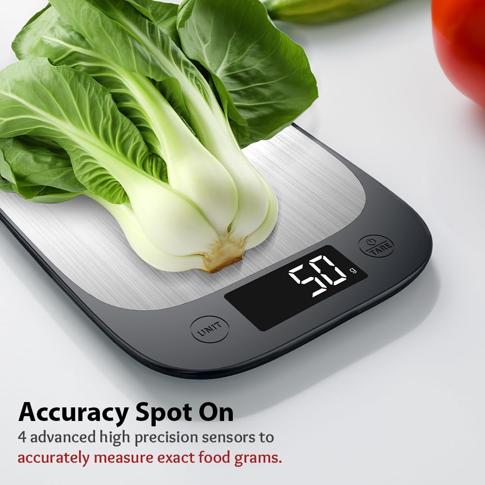 HealthSense Weight Machine for Kitchen, Kitchen Food Weighing Scale for Health Fitness - Itsmygadgets