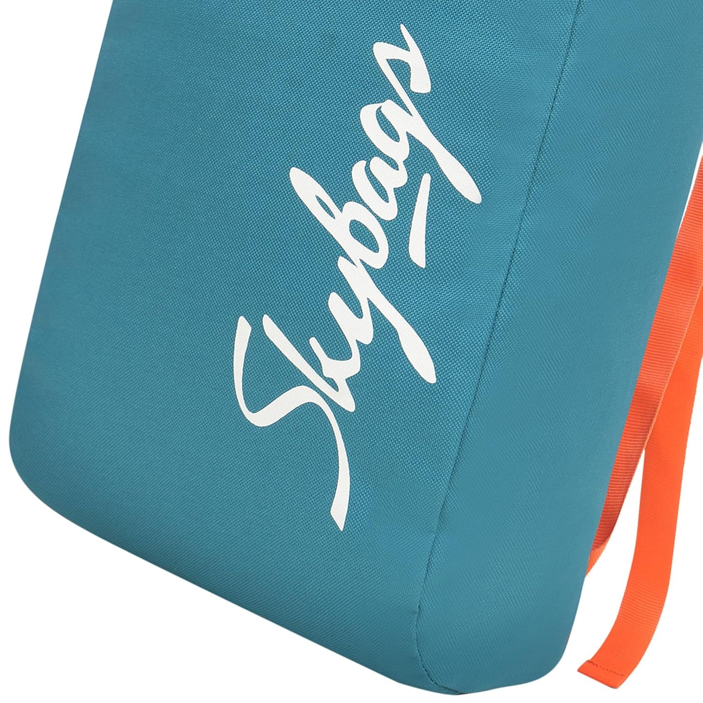 Skybags Casual Daypack 15L With Spacious Compartment, Webbing Grab Handle & Highlight Zippers Standard Backpack| Teal Blue | Klik - Itsmygadgets