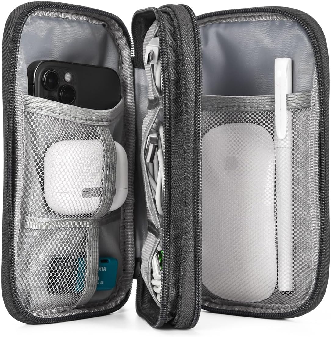SaleOn 8.3X5 Inch Portable Storage Organizer Bag Usb Cable, Earphone, Power Bank - Itsmygadgets