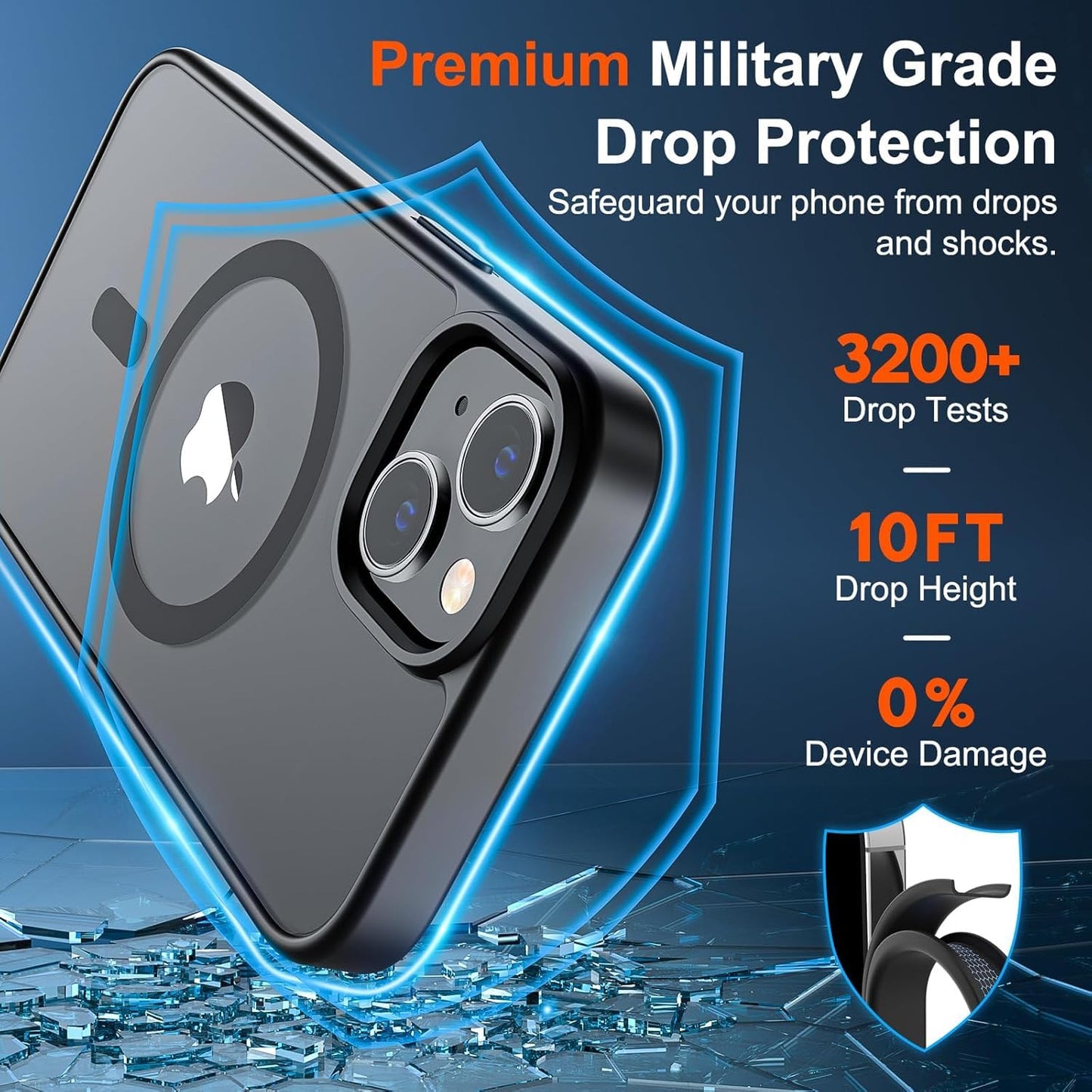 Sounce iPSounce Shockproof Superior Drop Protection Cover Scratch Resistant Case Premium - Itsmygadgets