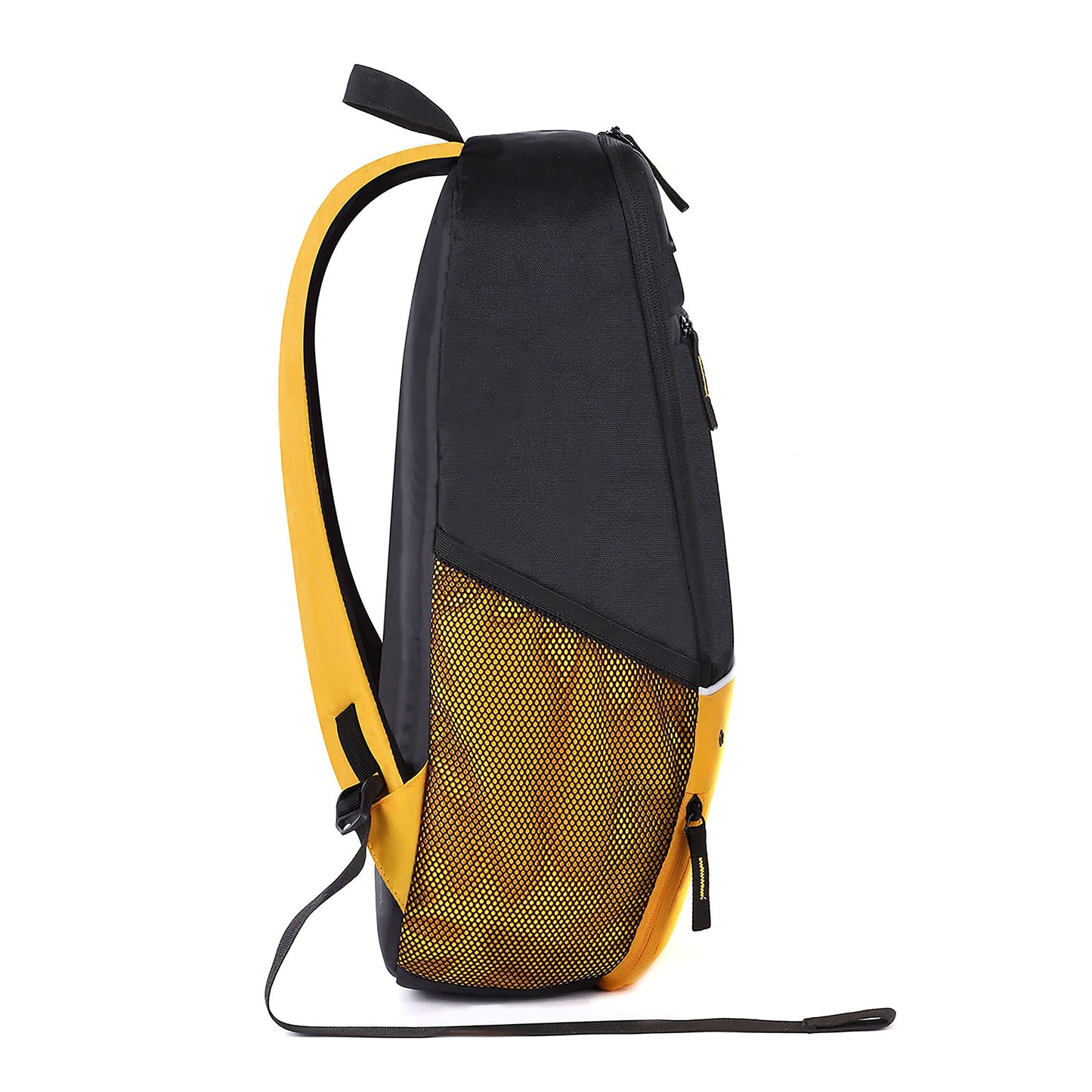 Gear SUPERIOR XL 17L Samll Water Resistant School Bag/Casual 4 Compartment Backpack/College Bag/Sports Bag with Shoe Compartment for Men/Women (Black-Yellow) - Itsmygadgets