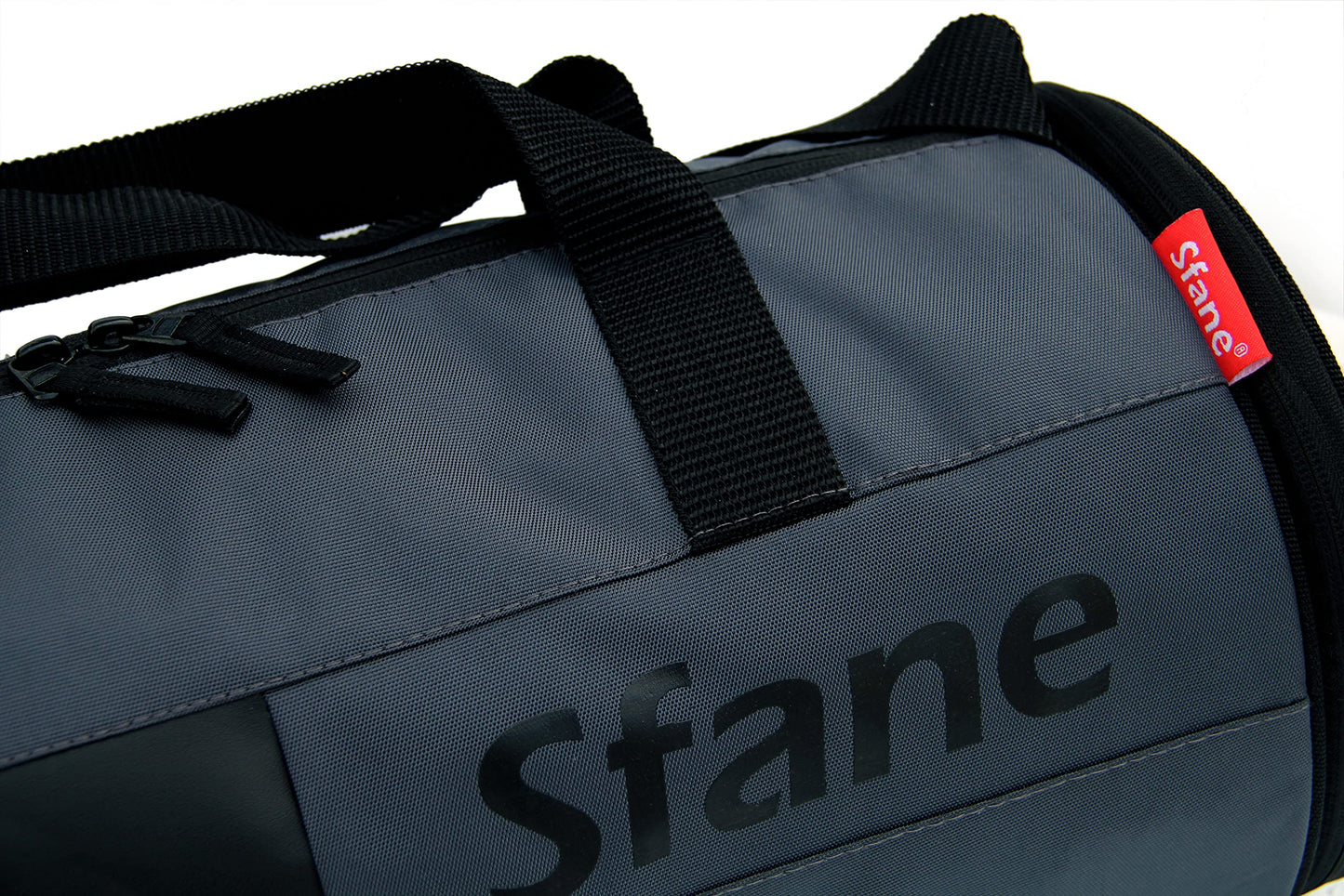 Sfane Polyester 23cms Duffle/Shoulder/Gym Bag for Men & Women with Separate Shoe Compartment (Grey) - Itsmygadgets