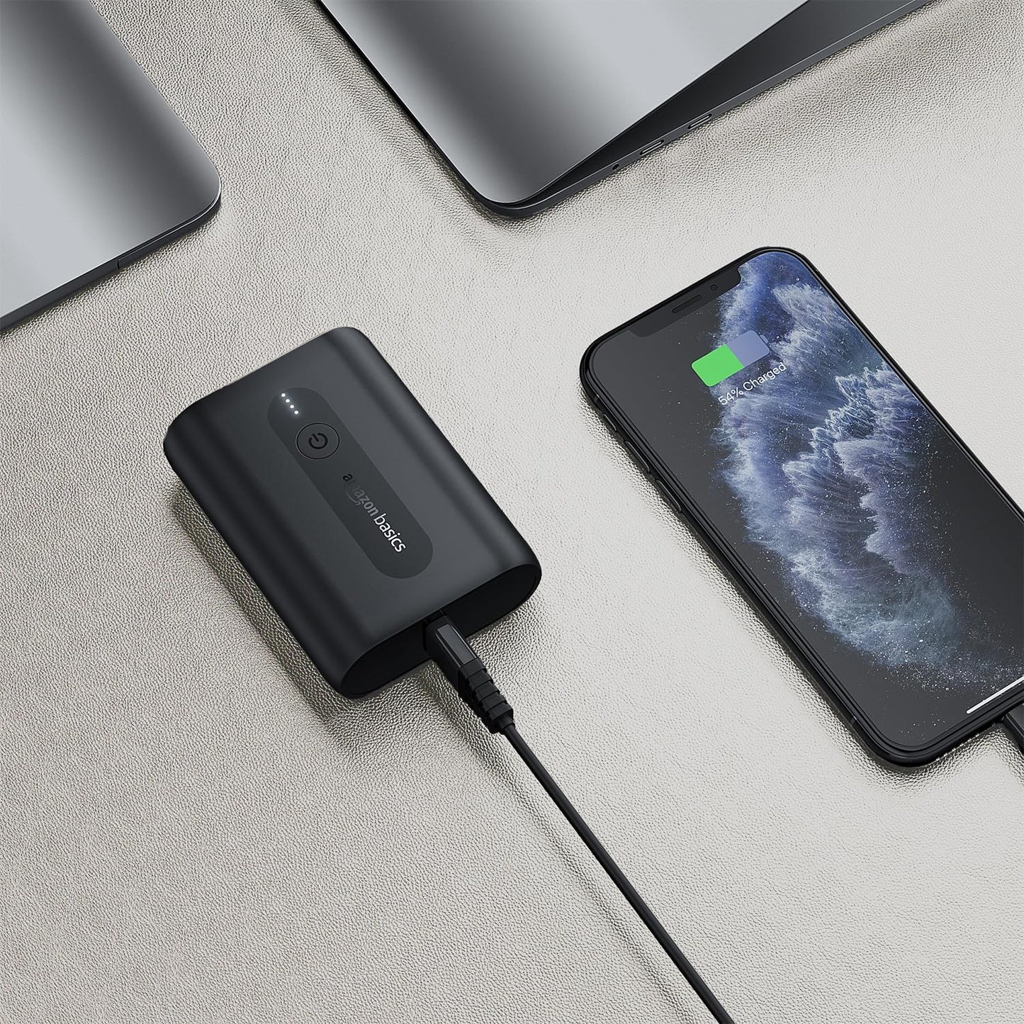 Amazon Basics 10000 mAh Lithium Polymer Mini Power Bank with 22.5W Fast Charging - Itsmygadgets