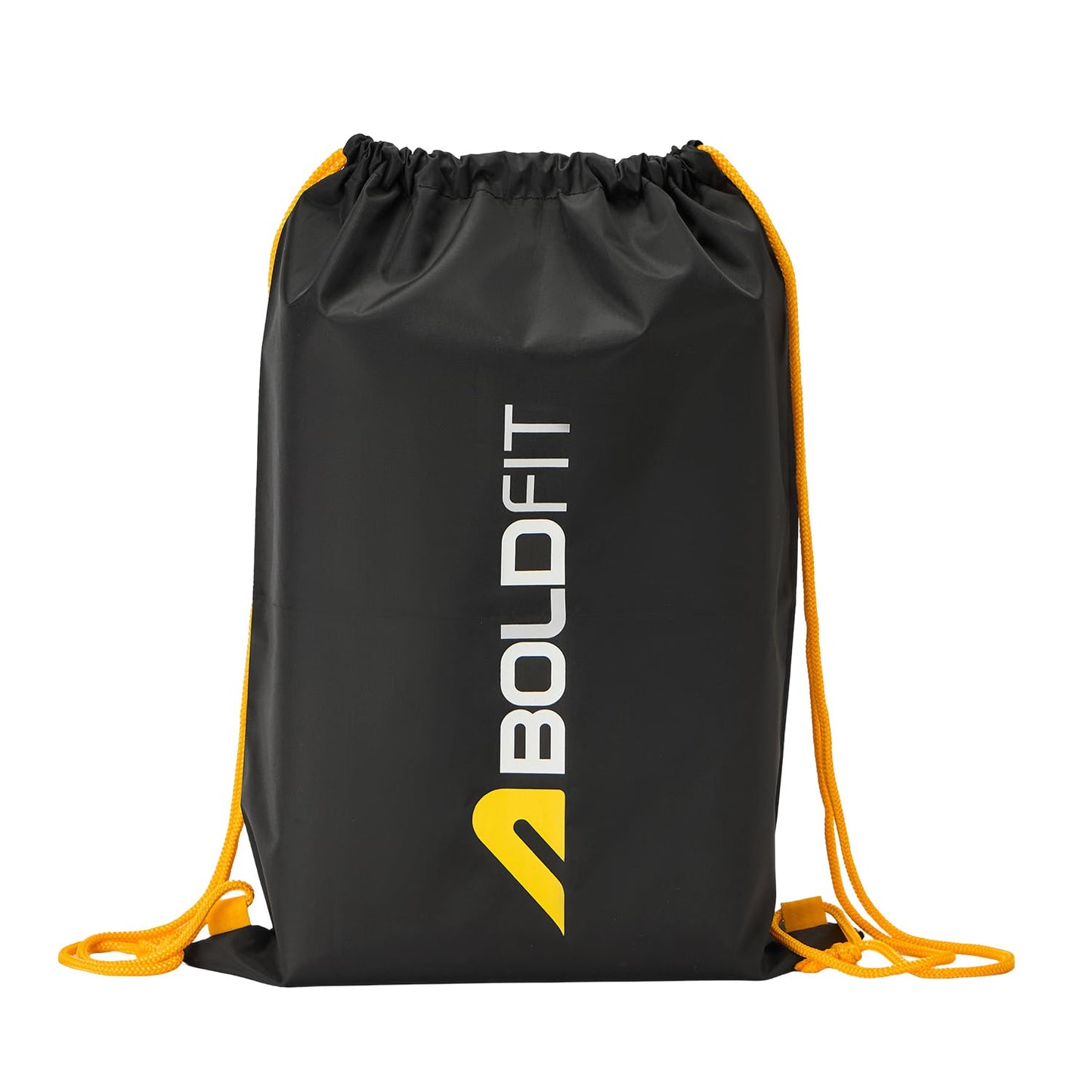 Boldfit Drawstring Bag for Men 25ltrs Gym Bag for Man & Women Small Bags for Mens Multipurpose Drawstring Backpack Kit for Shoes, Travel StringBag for Men Rope Bags for Mens String Backpack - Black - Itsmygadgets