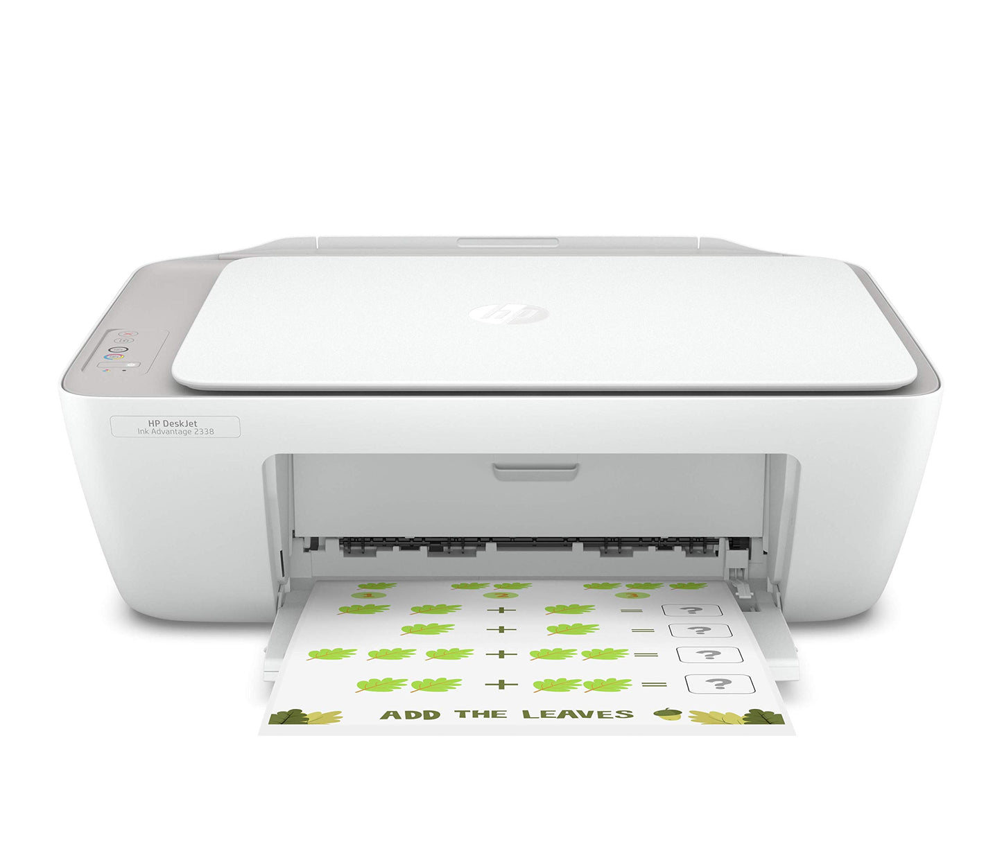 HP DeskJet Ink Advantage 2338 All-in-One Printer, Print, Copy, Scan, Hi-Speed USB 2.0, Up to 7.5/5.5 ppm (Black/Color), 60-Sheet Input Tray, 25-Sheet Output Tray, 1000-page Duty Cycle, Color, 7WQ06B - Itsmygadgets