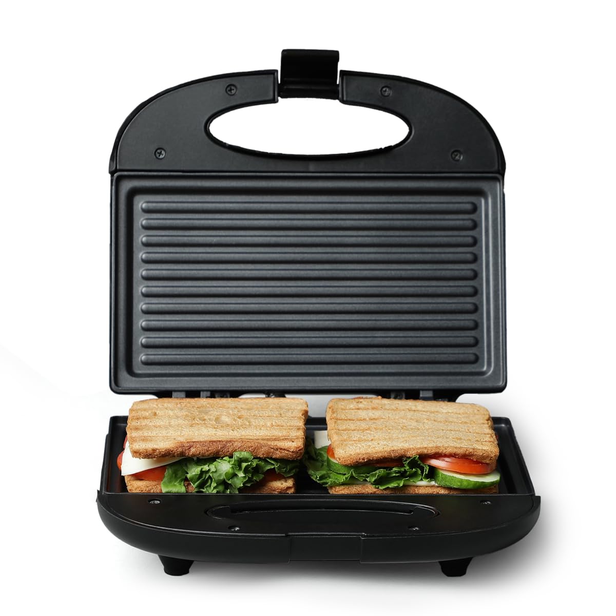 Prestige PGMFB 800 Watt Grill Sandwich Toaster with Fixed Grill Plates, Black - Itsmygadgets