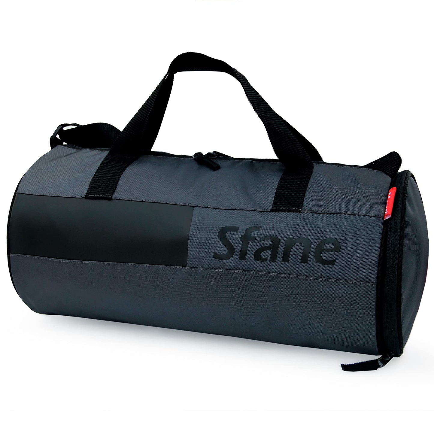 Sfane Polyester 23cms Duffle/Shoulder/Gym Bag for Men & Women with Separate Shoe Compartment (Grey) - Itsmygadgets