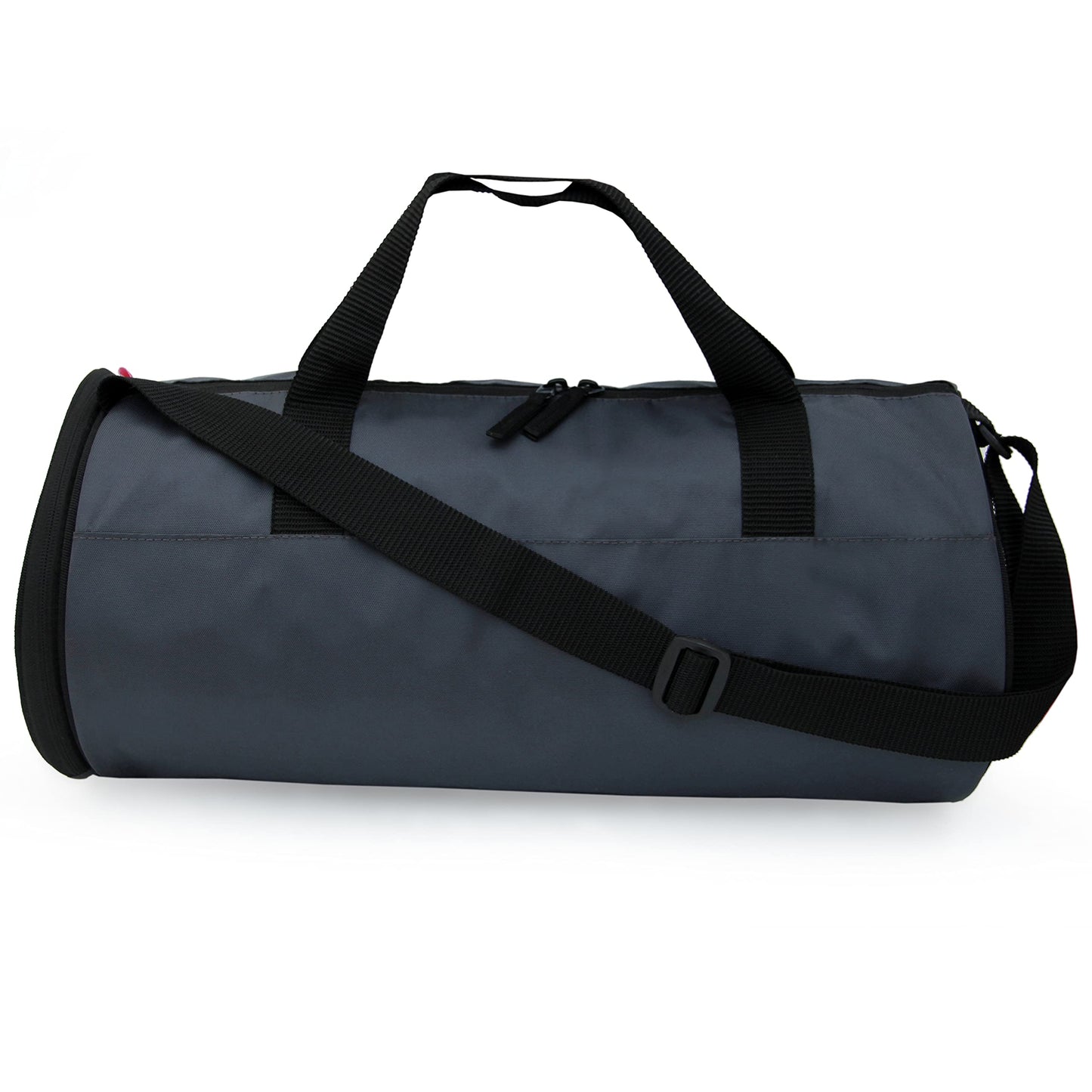 Sfane Polyester 23cms Duffle/Shoulder/Gym Bag for Men & Women with Separate Shoe Compartment (Grey) - Itsmygadgets