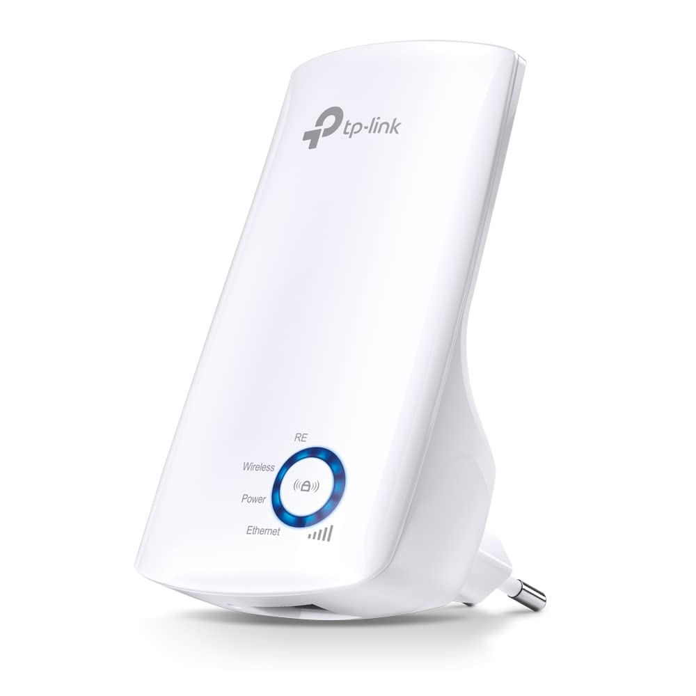 TP-Link TL-WA850RE Single_Band 300Mbps RJ45 Wireless Range Extender, Broadband/Wi-Fi Extender, Wi-Fi Booster/Hotspot with 1 Ethernet Port, Plug and Play, Built-in Access Point Mode, White - Itsmygadgets