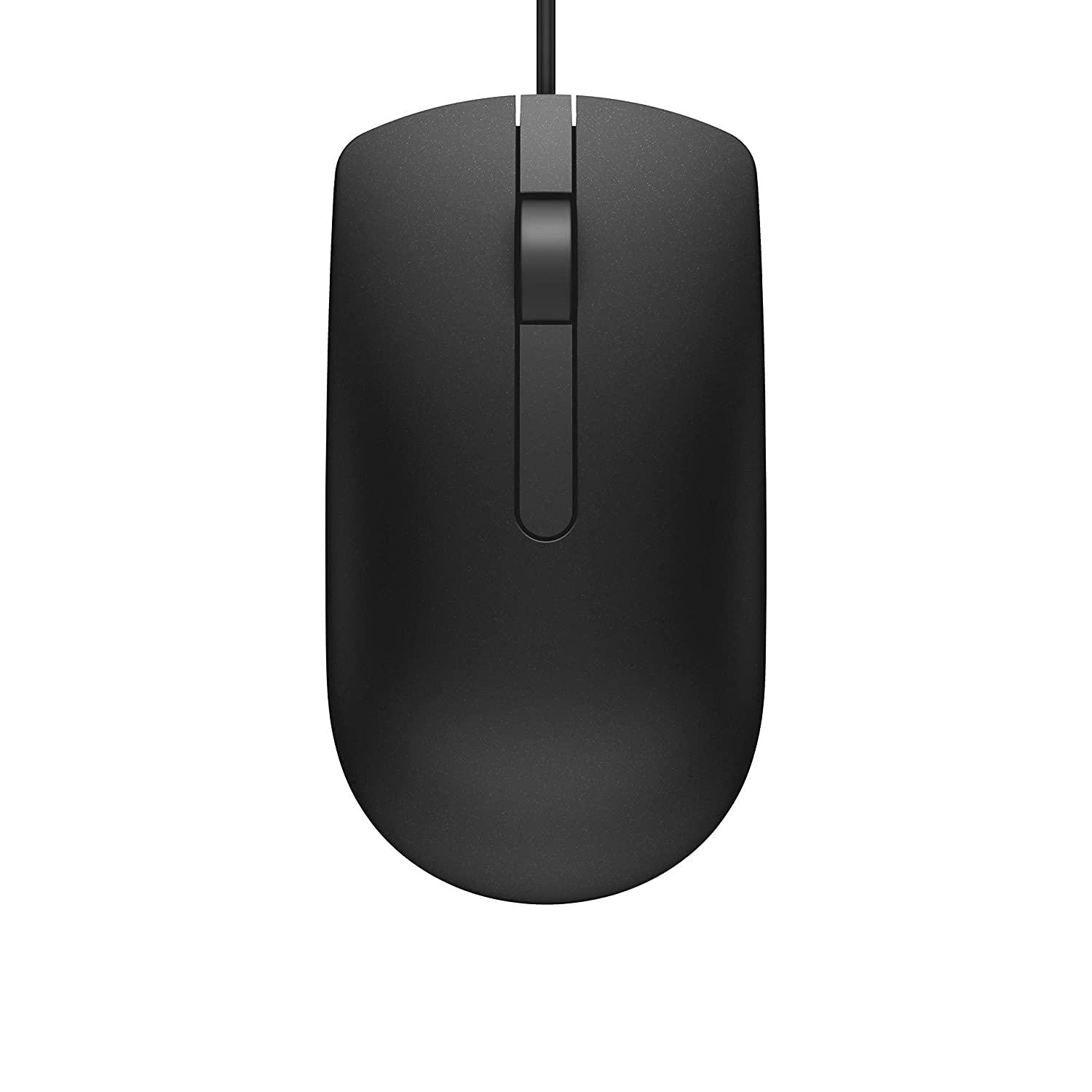 Dell MS116 Wired Optical Mouse - High Precision 1000DPI Sensor, USB Connectivity, Ergonomic Ambidextrous Design, Smooth Scrolling, Ideal for Office & Home Use - Black - Itsmygadgets