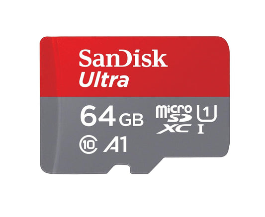 SanDisk Ultra 64GB microSDXC UHS-I, 140MB/s R, Memory Card, 10 Y Warranty, for Smartphones - Itsmygadgets