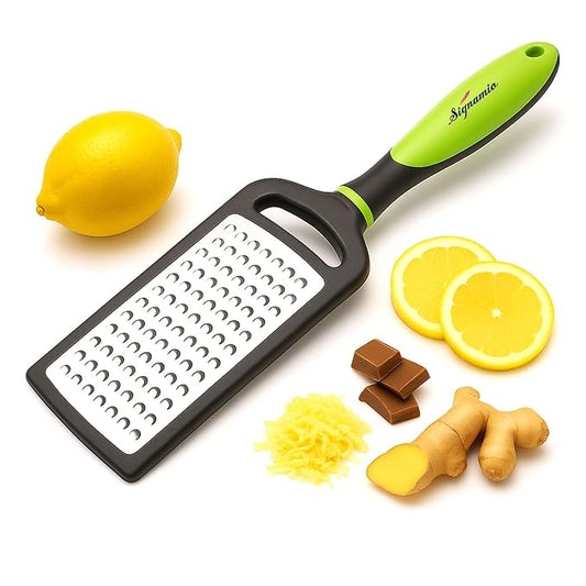 SIGNAMIO Hand Kadukas Grater – Cheese & Vegetable Shredder Green - Itsmygadgets