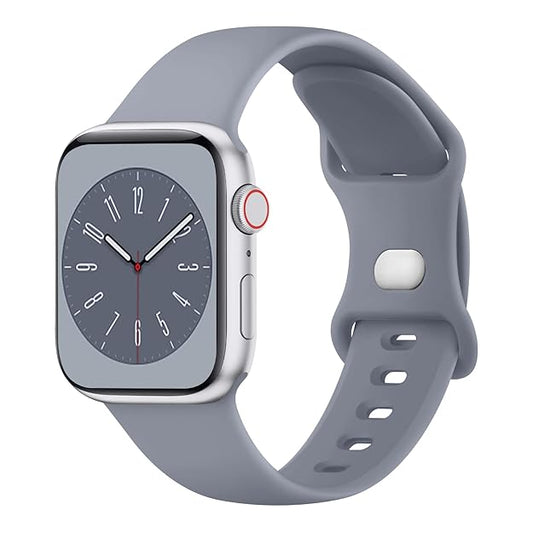 Tobfit Straps Compatible with Apple Watch Series 10 9 8 7 6 5 4 3 2 1 SE Ultra Women & Men(Only Strap, No Watch), Silicone Band for iWatch 46mm 45mm 44mm 42mm 49mm 41mm 40mm 38mm - Itsmygadgets