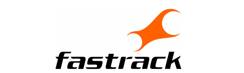 Fastrack logo on a white background