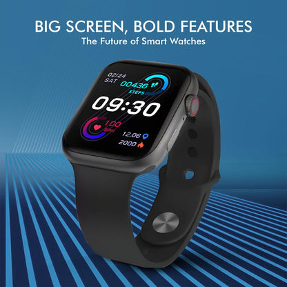 PunnkFunnk T500 Smart Watch for Men & Women | HD 1.83" Display | Bluetooth Calling | 100+ Sports Mode | Health Mode | Sleep Tracking | Compatible with All Android & iOS (Black Strap) - Itsmygadgets