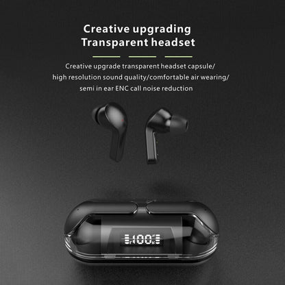 Eagle Eye Bluetooth Air Buds with Noise Cancelling | Wireless TWS Earbuds with Charging, Touch Control, and HD Sound | Sweatproof Design for Calls, Workouts & Travel (Pink) - Itsmygadgets