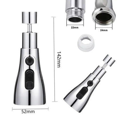 TEKCOOL Tap Extender for Kitchen Sink, Flexible Faucet with Tap Extension for Convenient Use - Itsmygadgets