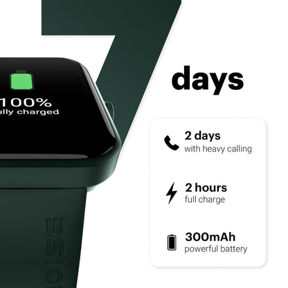 Noise Pulse Go Buzz Smart Watch with Advanced Bluetooth Calling, 1.69" TFT Display, SpO2, 100 Sports Mode with Auto Detection, Upto 7 Days Battery (2 Days with Heavy Calling) - Rose Pink - Itsmygadgets