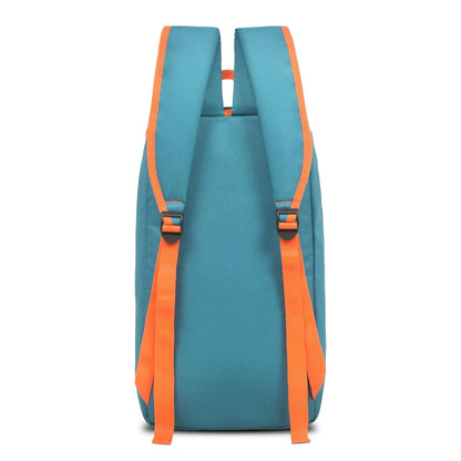 Skybags Casual Daypack 15L With Spacious Compartment, Webbing Grab Handle & Highlight Zippers Standard Backpack| Teal Blue | Klik - Itsmygadgets