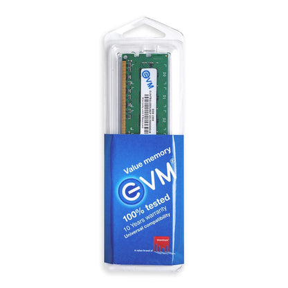 EVM 8GB DDR3 Desktop RAM 1333MHz Long-DIMM Memory - Boost Computer Speed and Performance with Low Latency and Durable Design - 10-Year Warranty (EVMT8G1333U86P) - Itsmygadgets