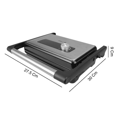 iBELL SM1700G Sandwich Maker with Floating Hinges, 1700Watt, 180 Degree Openable Plates - Itsmygadgets
