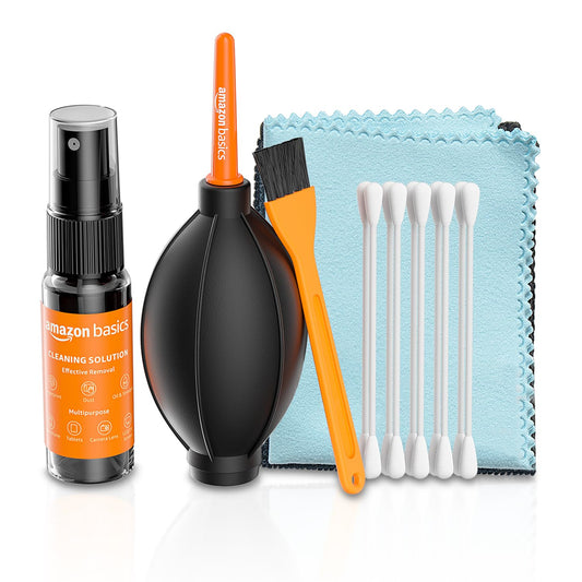 Amazon Basics Professional 6-in-1 Cleaning Kit for Laptops, Tablets, Smartphones, Cameras - Itsmygadgets