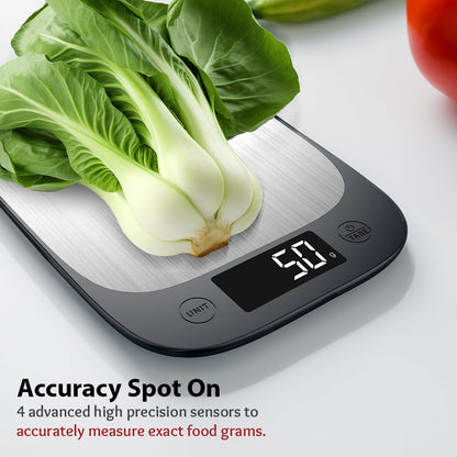 HealthSense Weight Machine for Kitchen, Kitchen Food Weighing Scale for Health Fitness - Itsmygadgets
