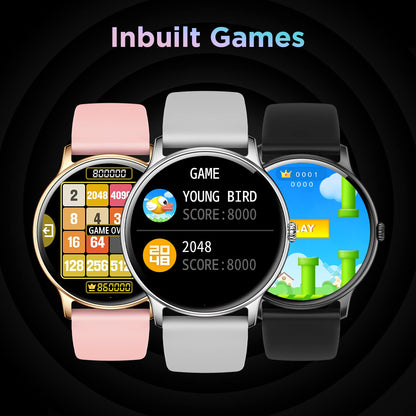 Fire-Boltt Phoenix Smart Watch with Bluetooth Calling 1.38,120+ Sports Modes, 240 * 240 PX High Res with SpO2, Heart Rate Monitoring & IP67 Rating (Black) - Itsmygadgets