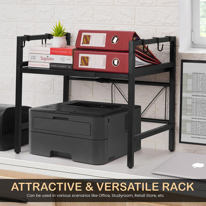 About Space Kitchen Storage Rack-Expandable & Height Adjustable Microwave Stand - Itsmygadgets
