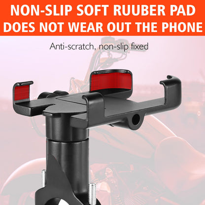 OTOROYS 1 YEAR WARRANTY Universal Bike Mount Holder Metal Body 360 Degree Rotating - Itsmygadgets