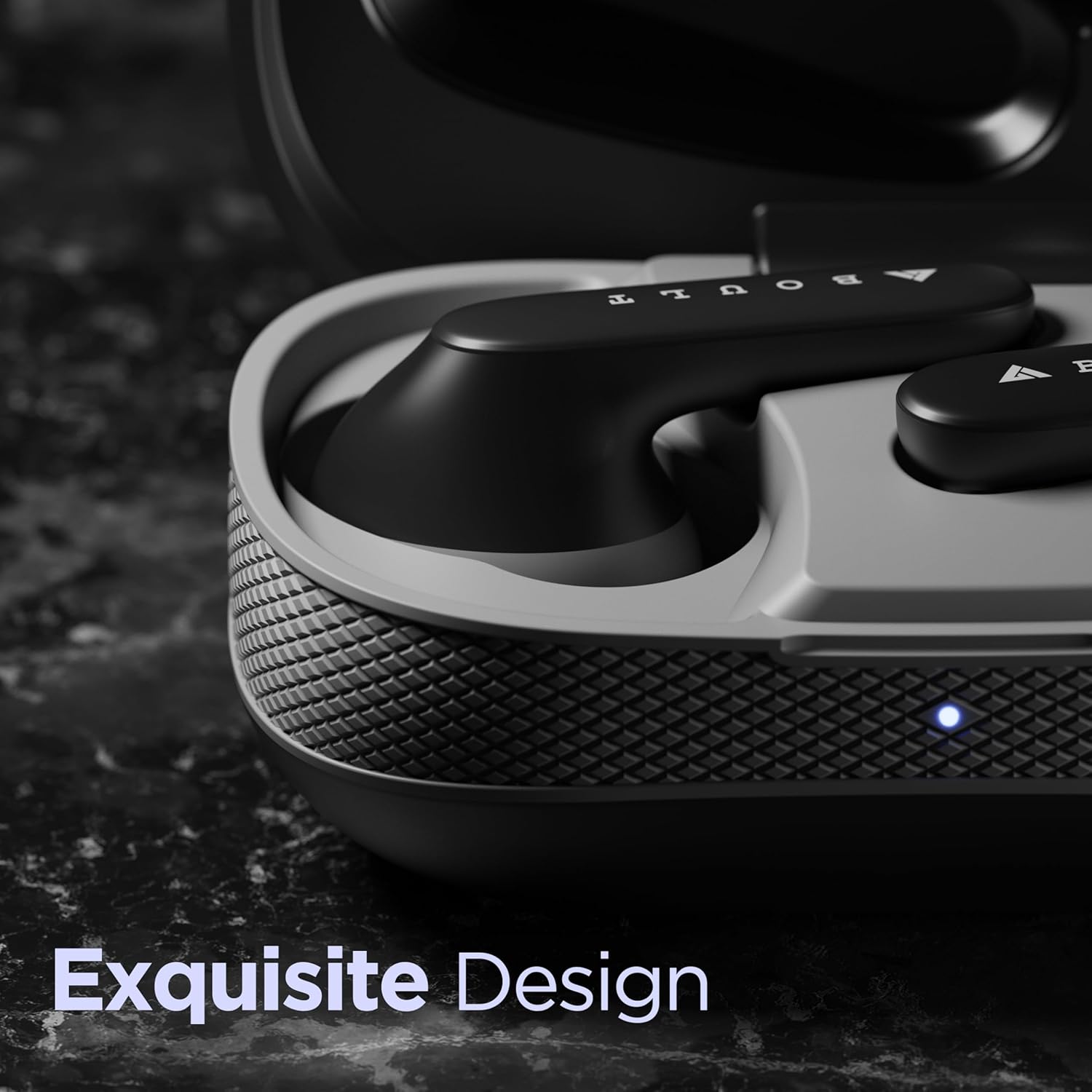 GOBOULT Z20 Truly Wireless Bluetooth Ear Buds with 51H Playtime, Zen™ Calling ENC Mic, Made in India, Low Latency Gaming, Touch Controls, Rich Bass Drivers, TWS Earbuds Bluetooth Wireless (Jet Black) - Itsmygadgets