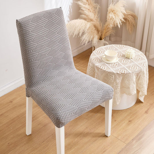 HOMETHREADS Stretchable Elastic Jacquard Chair Seat Cover – Removable & Washable - Itsmygadgets