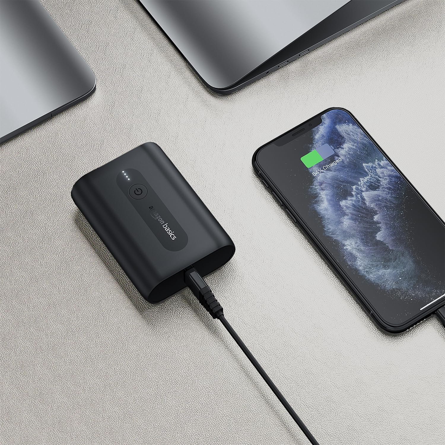 Amazon Basics 10000 mAh Lithium Polymer Mini Power Bank with 22.5W Fast Charging - Itsmygadgets