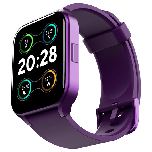boAt Wave Max Smart Watch w/ 1.78'' AMOLED Display, HR, SpO2 Monitoring, 100+ Sports Modes, 5ATM Dust, Sweat & Splash Resistant and Notification Alerts(Electric Purple) - Itsmygadgets