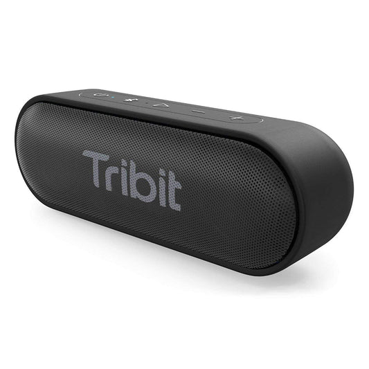 Tribit Updated Version XSound Go Wireless Bluetooth 5.3 Speakers with Loud Stereo Sound & Rich Bass 16W,24H Playtime,150 ft Bluetooth Range,Outdoor Lightweight IPX7 Waterproof,Built-in Mic (Black) - Itsmygadgets
