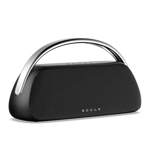 Boult Newly Launched Bassbox Q30 Bluetooth Speaker with 30 Watt BoomX Audio, Up to 16Hrs Playtime, Type-C Charging, AUX/USB & Bluetooth 5.4 Compatible, Dual Radiator, Portable Speaker (Grey) - Itsmygadgets