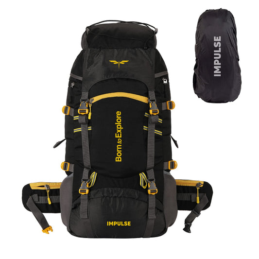 Impulse Rucksack - 60 Litre Blue Men's Travel, Hiking, Trekking, Camping Bag - 1 Year Warranty - Itsmygadgets