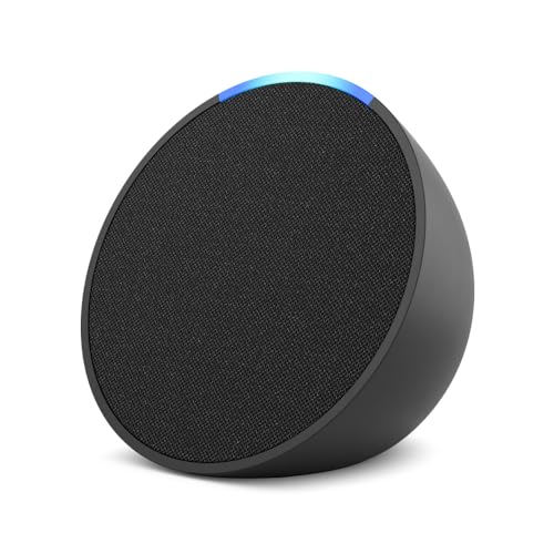 Amazon Echo Pop| Smart speaker with Alexa and Bluetooth| Loud sound, balanced bass, crisp vocals| Black - Itsmygadgets