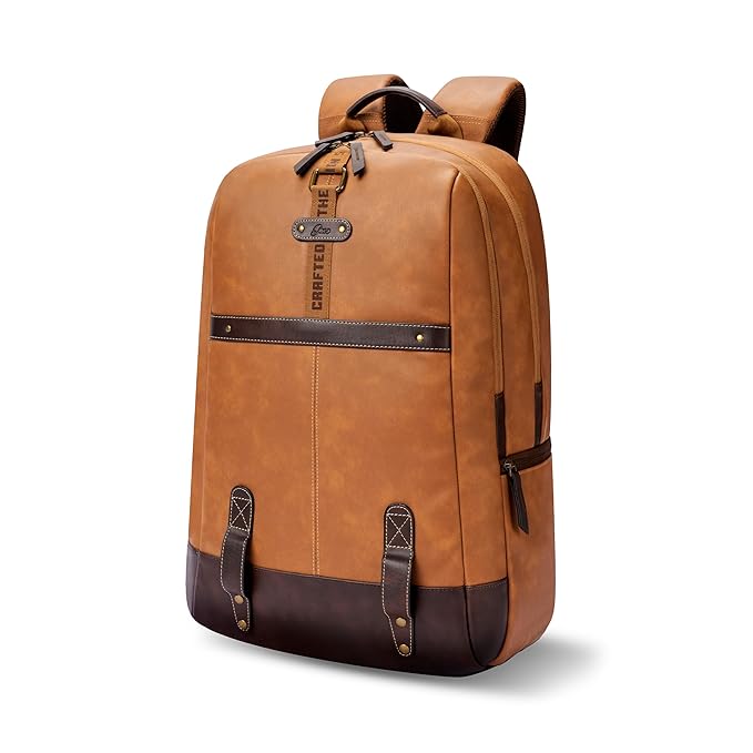 Ergonomic Backpack with Padded Laptop Sleeve & Anti-Theft Pocket