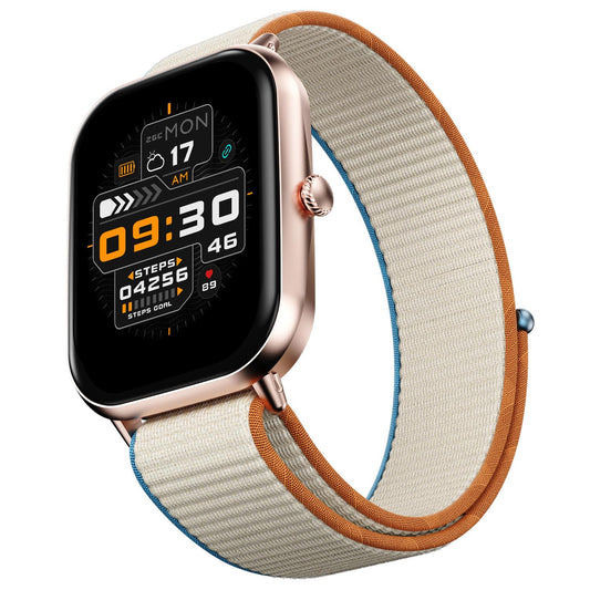 Fire-Boltt Ninja Call Pro Max Nyluxe Smart Watch 2.01 inch Display, Bluetooth Calling, 120+ Sports Modes, Health Suite, Voice Assistance (Beige) - Itsmygadgets