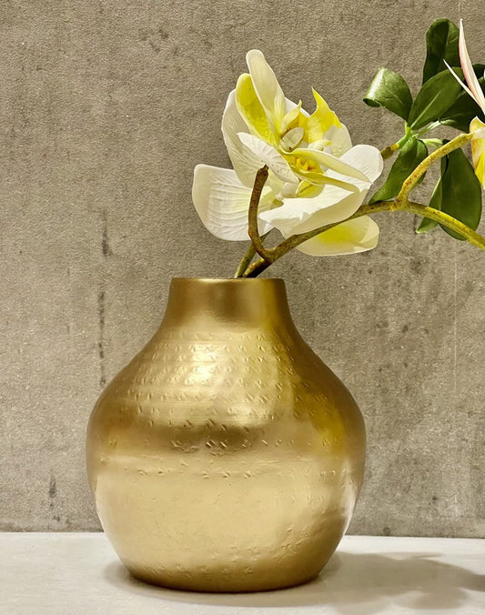 Urban Born Metal Flower vase for Home Decor and Living Room Vintage Decor Antique Decor - Itsmygadgets