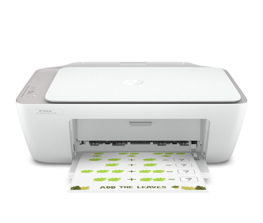 HP DeskJet Ink Advantage 2338 All-in-One Printer, Print, Copy, Scan, Hi-Speed USB 2.0, Up to 7.5/5.5 ppm (Black/Color), 60-Sheet Input Tray, 25-Sheet Output Tray, 1000-page Duty Cycle, Color, 7WQ06B - Itsmygadgets