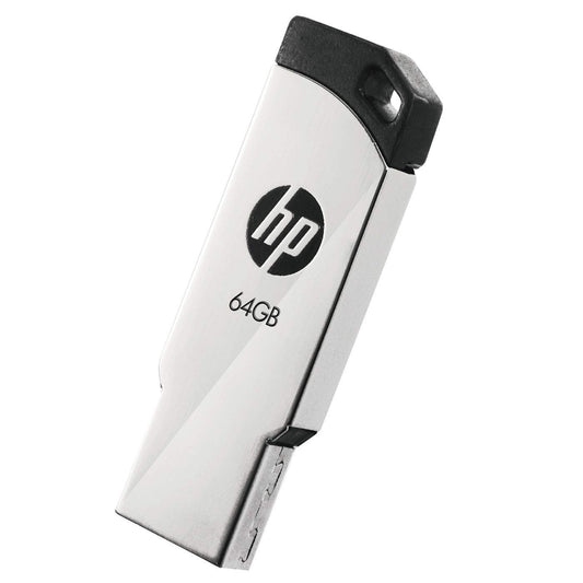 HP v236w USB 2.0 64GB Pen Drive, Metal - Itsmygadgets